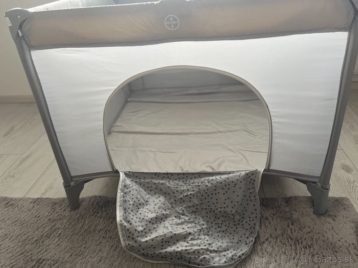 Asalvo detská ohrádka PARQUE 100x100 grey nordic - 5