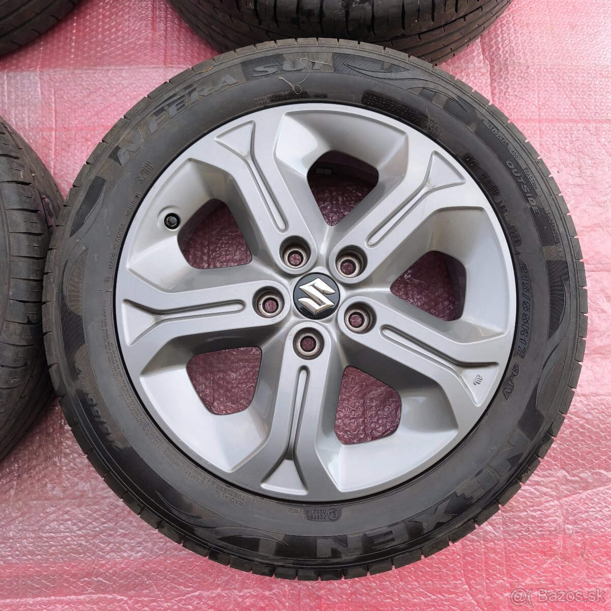 Kolesá Suzuki Vitara LY R17 5x114,3 ET50 215/55 r17 - 5