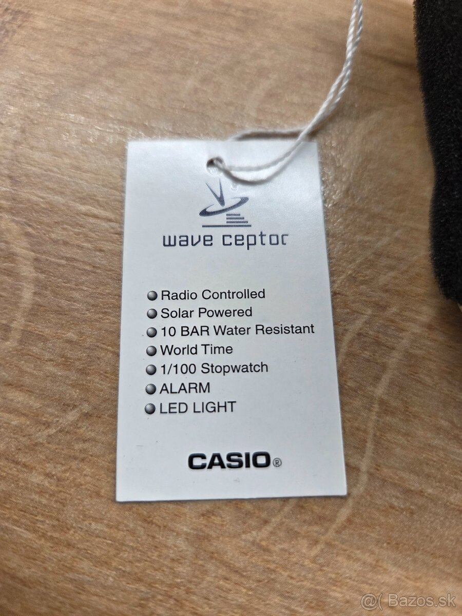 Casio,solárne, radiom riadene - 5