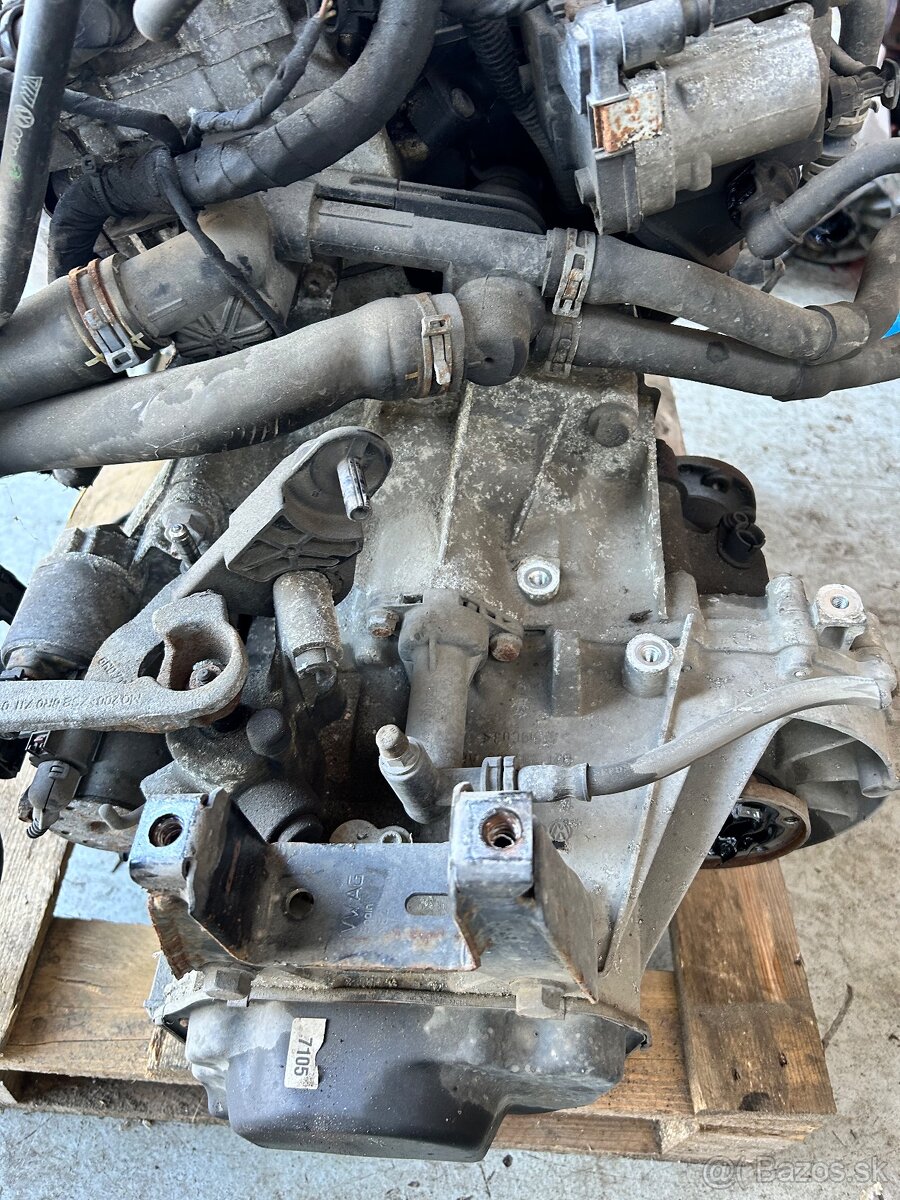 Motor 1.2TSI CBZ a převodovka MFX - 5