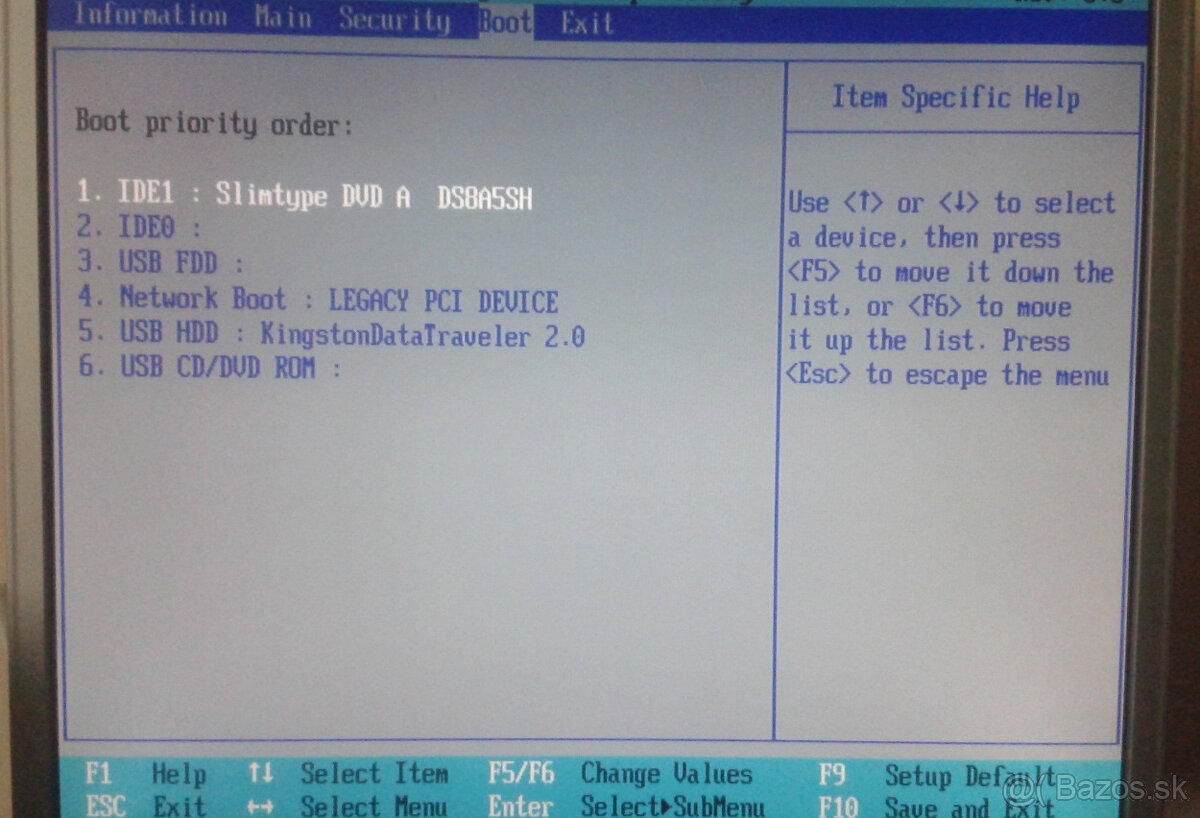 Predám ND na Packard Bell Easynote TK81 PEW96 - 5