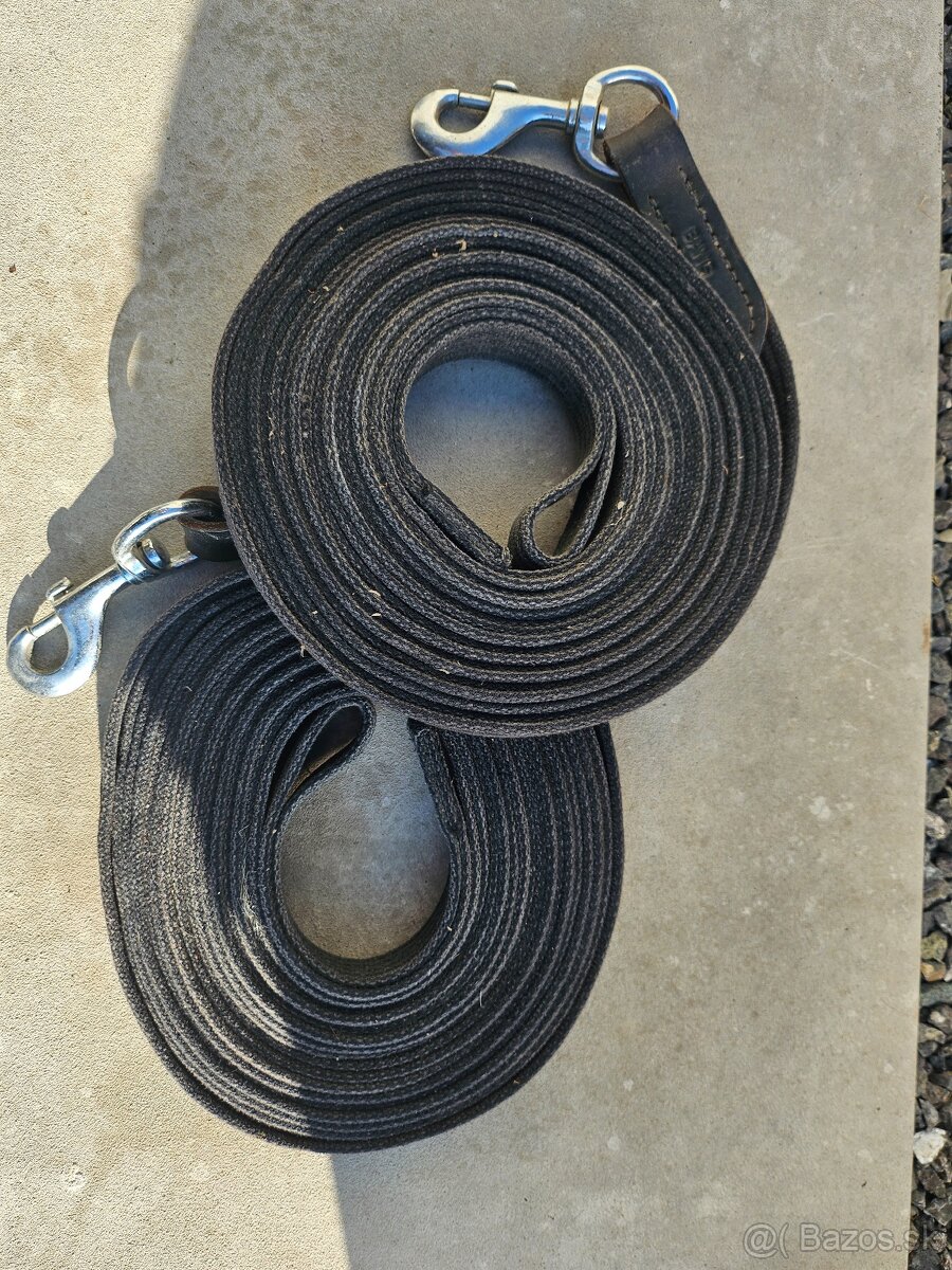 Pracovné uzdecky / mecate / laso / slobber straps - 5