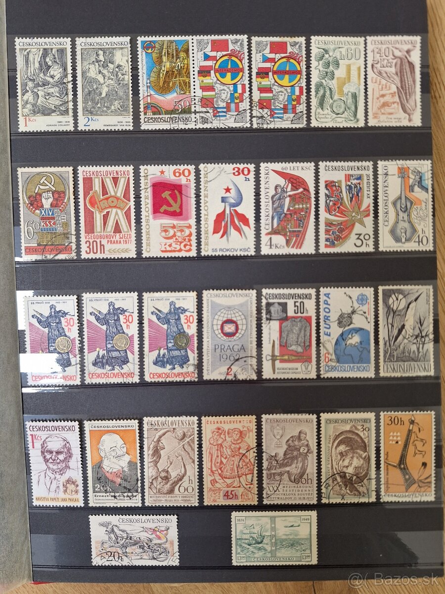 Známky Československo 1 - 5