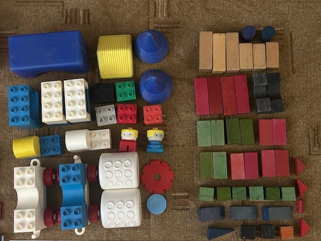Predám mix stavebnicových dielcov LEGO,LEGO DUPLO, iné - 5