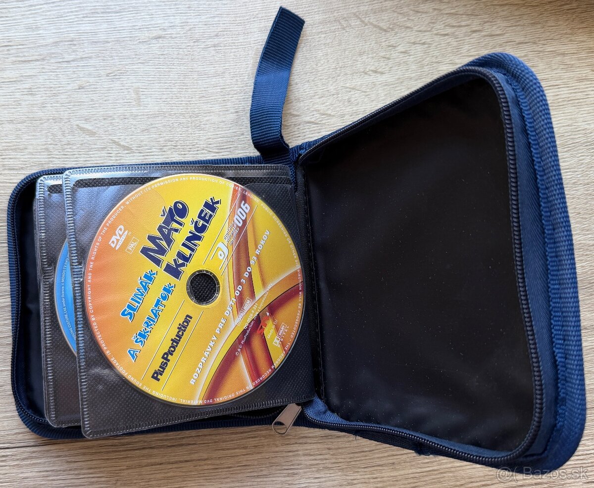 DEJA zipsový modrý obal na 24 CD/DVD+zadarmo za 7€ - 5