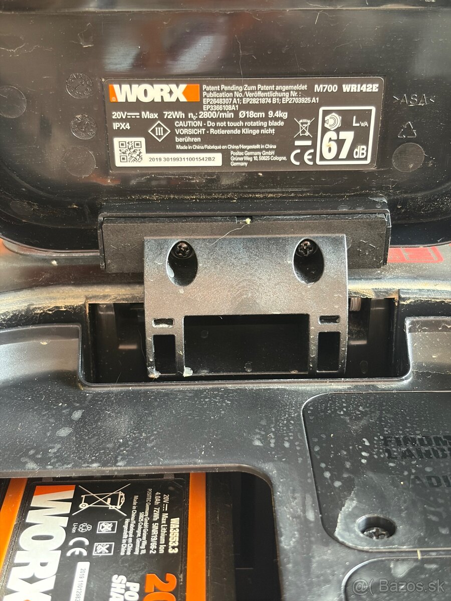 robotická kosačka WORX 20V landroid L700 - 5