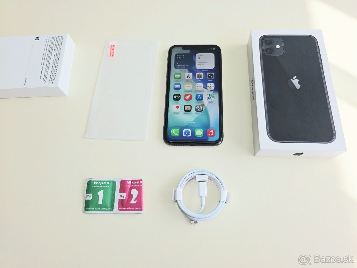 APPLE IPHONE 11 64GB ,ZDRAVIE BATÉRIE 100% - 5