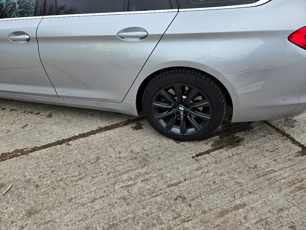 Zimne pneumatiky+hlinikove disky na BMW - 5