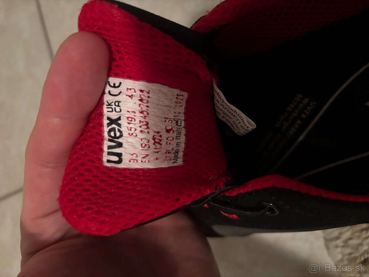 Pracovne topanky UVEX cisto nove - 5