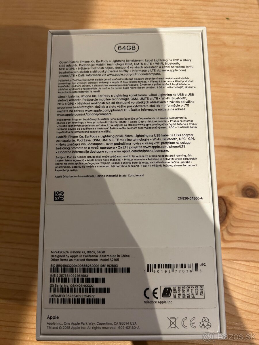 Apple iPhone XR 64GB Black - 5