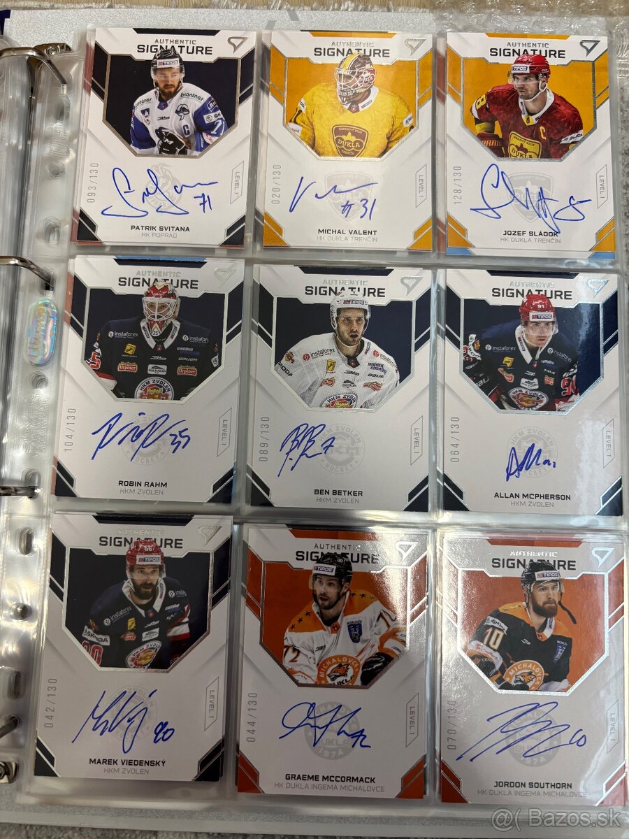 Hokejové kartičky - 5