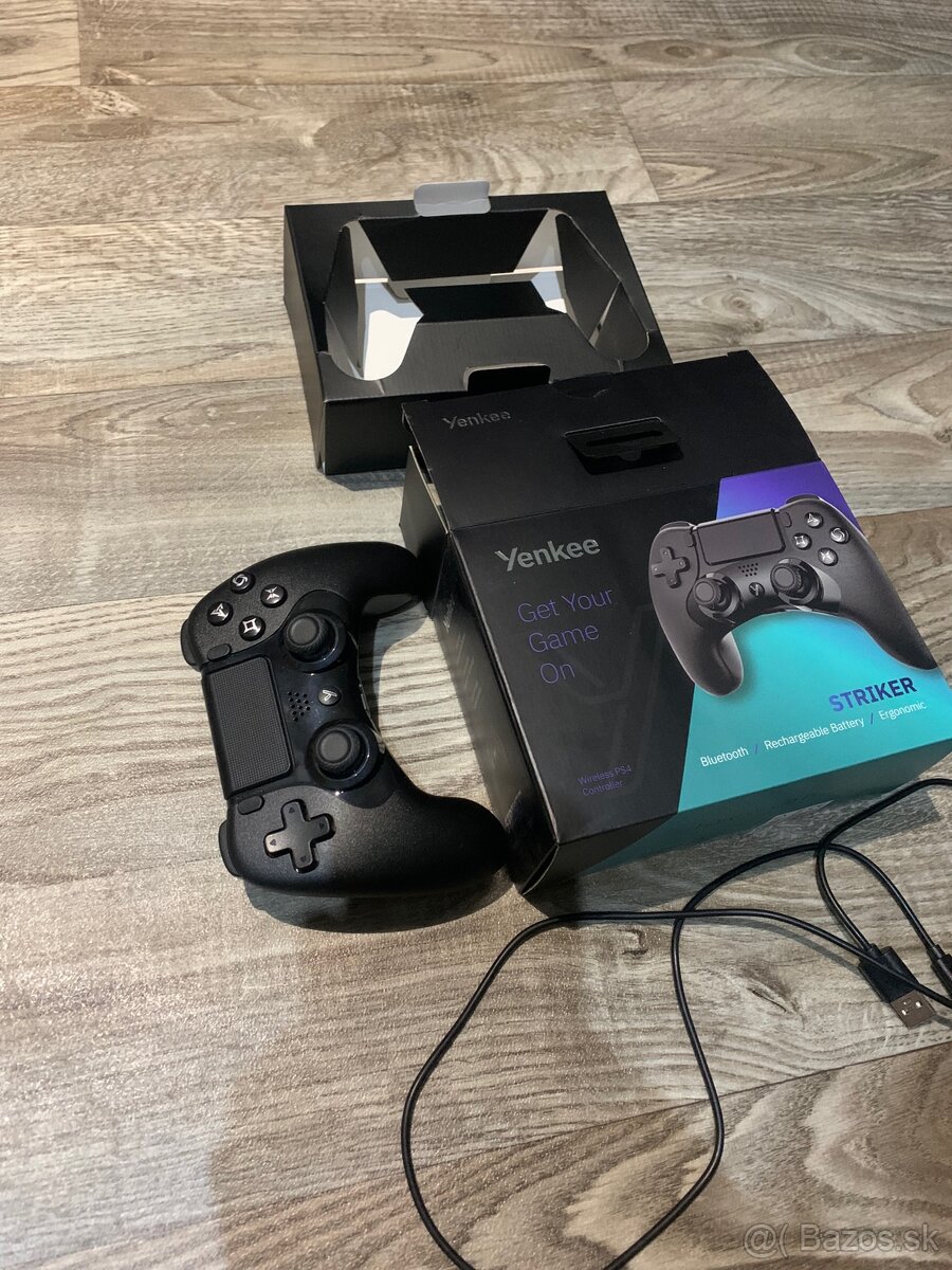 Predám bezdrôtový ovládač Yenkee STRIKER pre PS4 / PC - 5