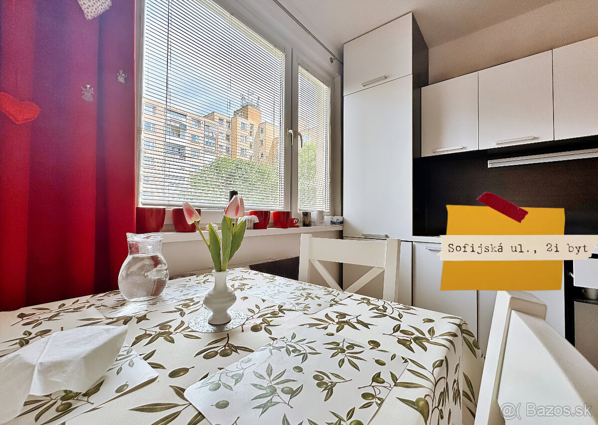 priestranný, zariadený 2i byt; Sofijská; Ťahanovce; Košice - 5