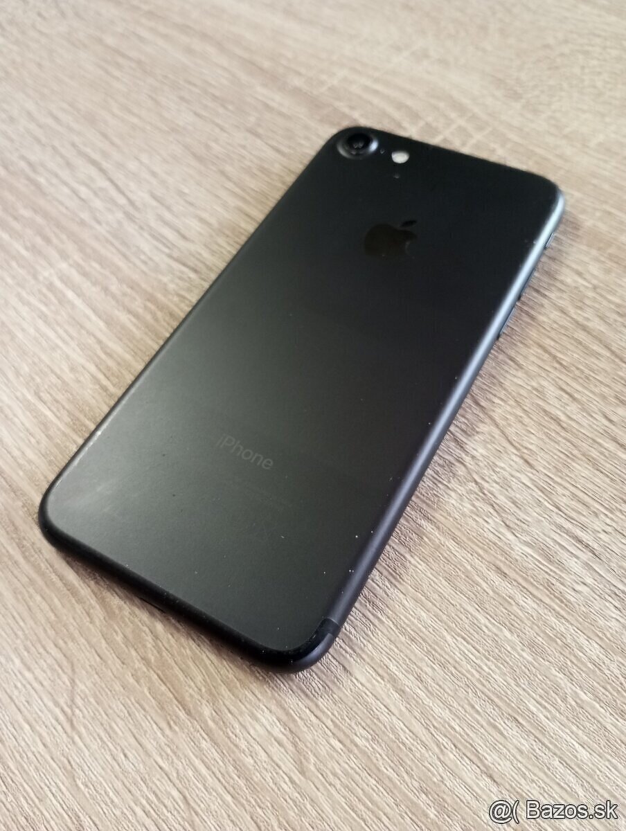 iPhone 7 / 128GB čierny NOVA BATERIA TOP stav - 5