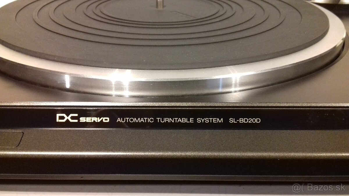 Velmi ZACHOVALY gramofon TECHNICS SL-BD20, servo JAPAN, AG24 - 5