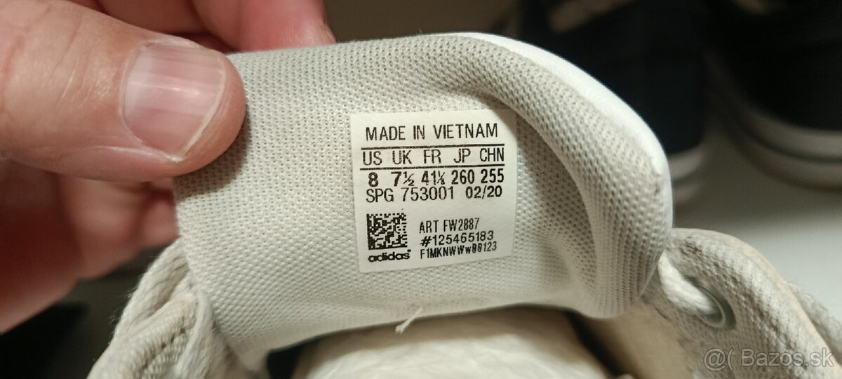 Adidas tenisky biele - 5