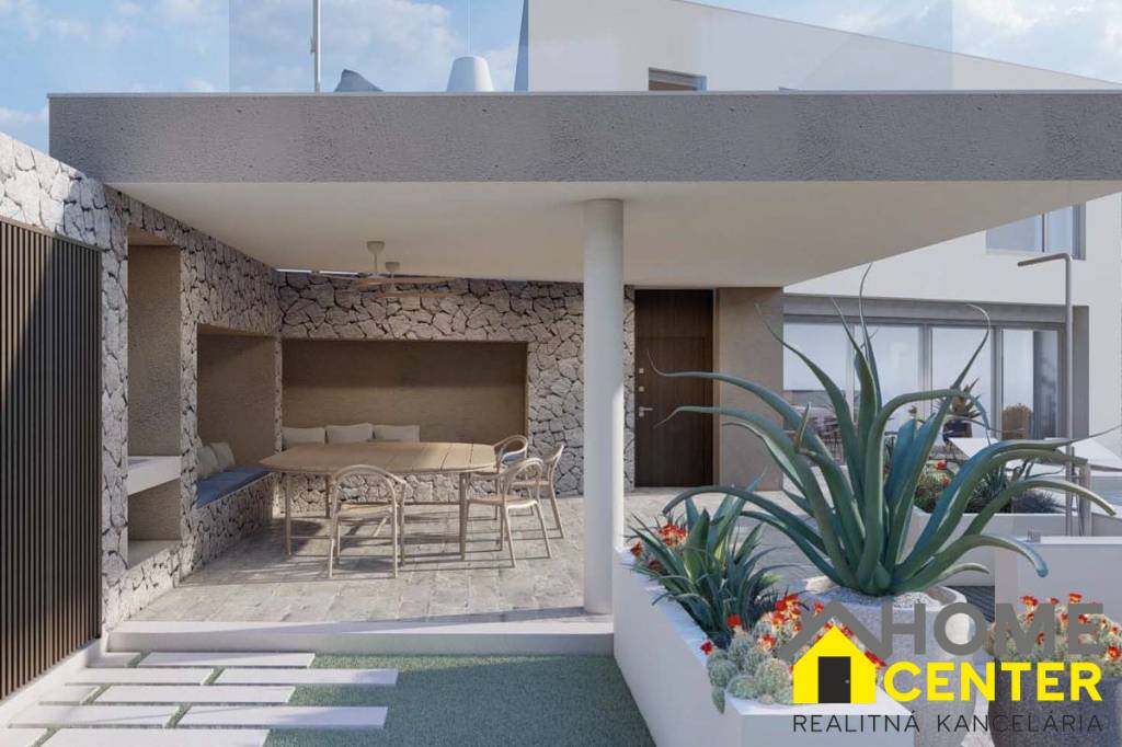 NA PREDAJ vkusná novo postavená vila / 200 m² / na ostrove B - 5