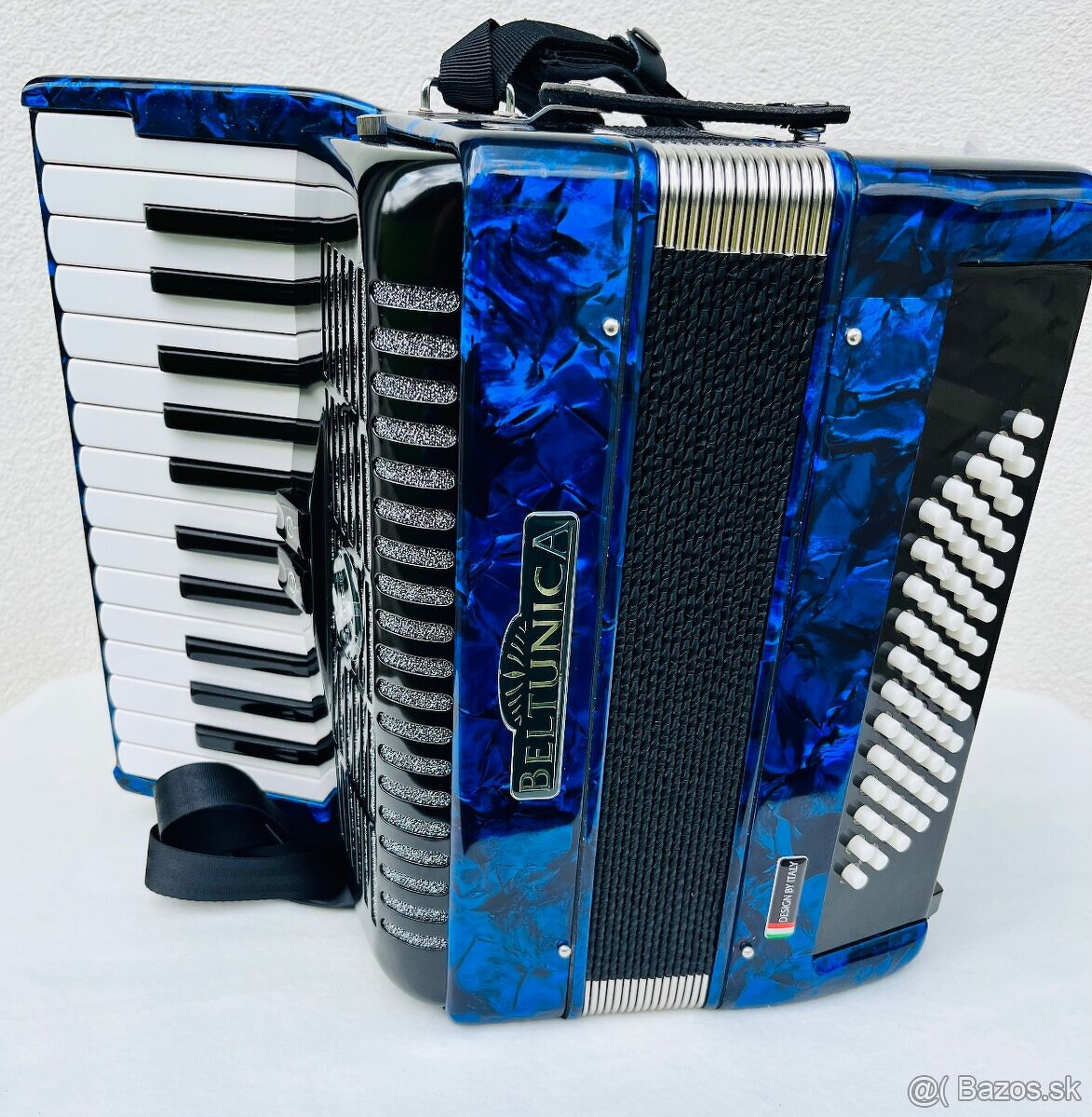 Predám nový akordeón BELTUNICA Vivaldi- De Luxe 60 basový- n - 5