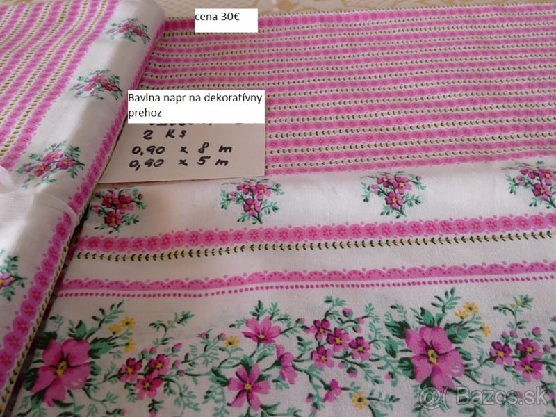 predám metráž látky - 5