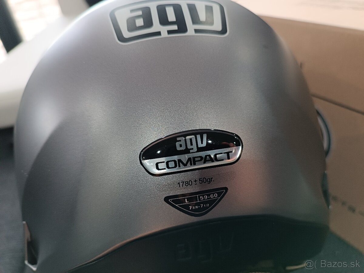 MOTO PRILBA AGV COMPACT ST E2205 - MATT GREY v.L - 5