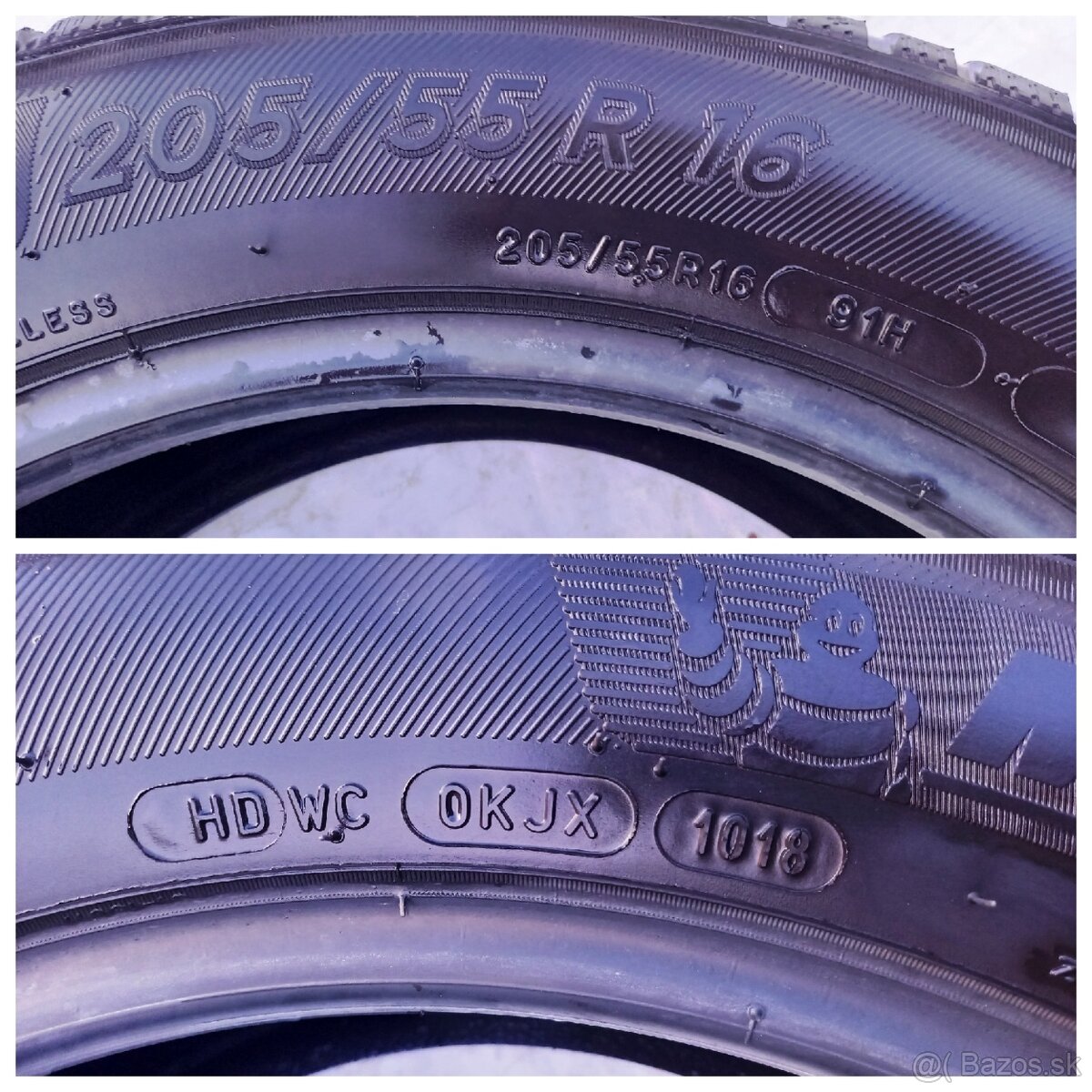 205/55R16 2ks Celoročné Michelin - 5