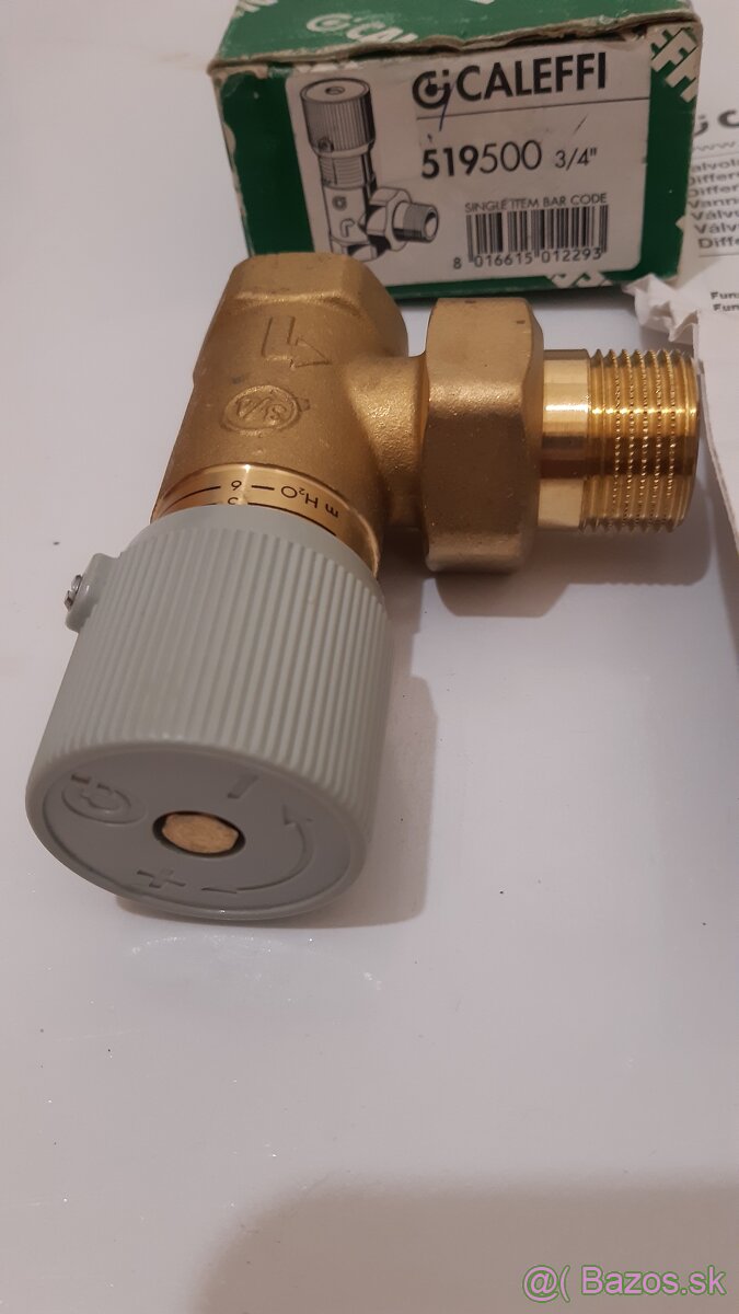 Prepuštaci ventil Caleffi 3/4,bojler,ohrievač - 5
