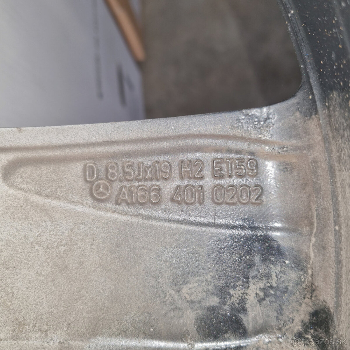 Hliníkové Mercedes disky 5x112 R19 8,5J ET59 - 5