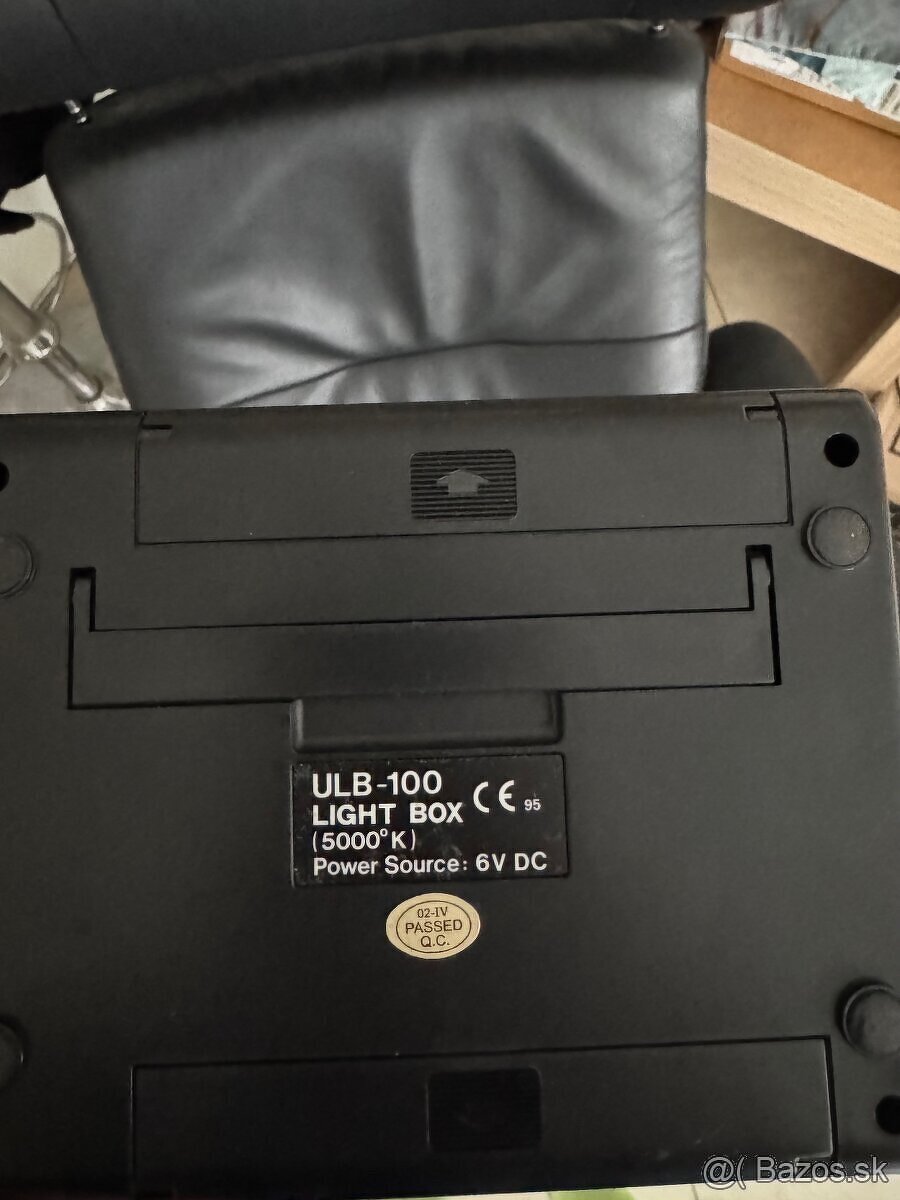 Svetelný box Fomei ULB-100 Power Source: 6V DC - 5