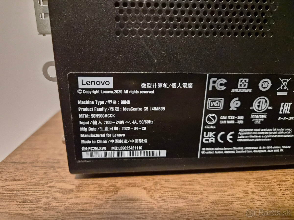 Predam male PC Lenovo Ideacenter G5 14IMB05 - 5