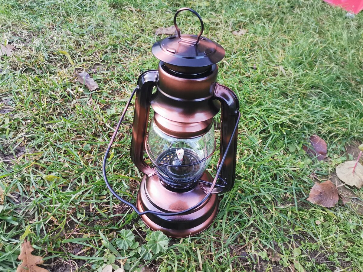 Starý petrolejový lampáš - 5