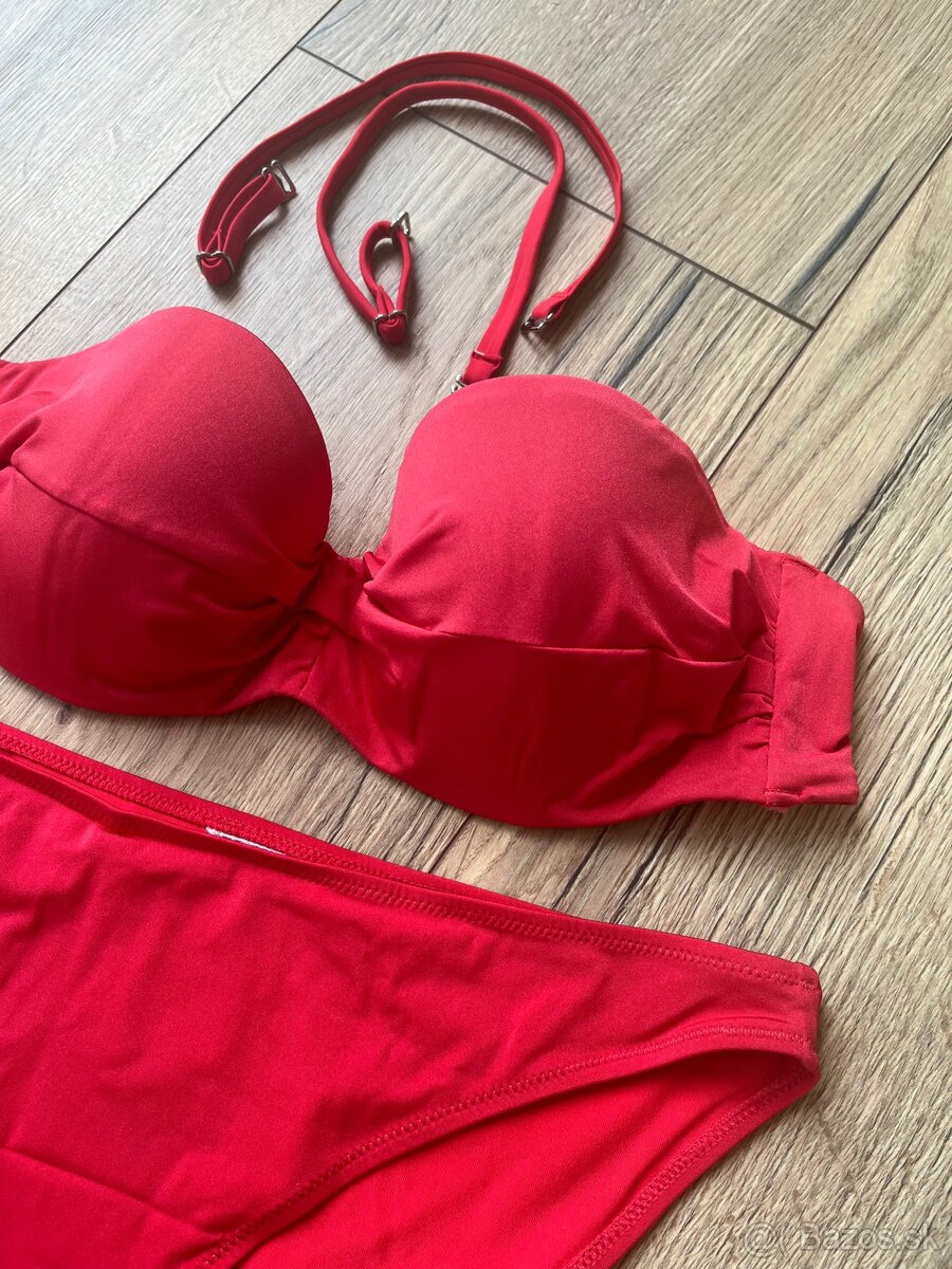 Plavky H&M červene - 5