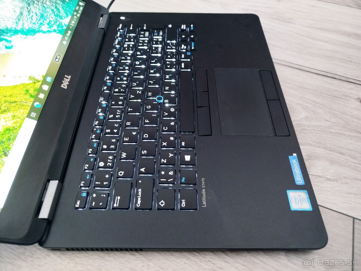 notebook Dell Latitude 7470 - Core i5-6300u, 8GB, SSD, W10 - 5