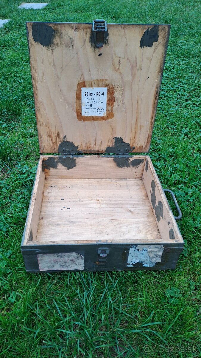 Drevené bedne, úložné boxy - 5