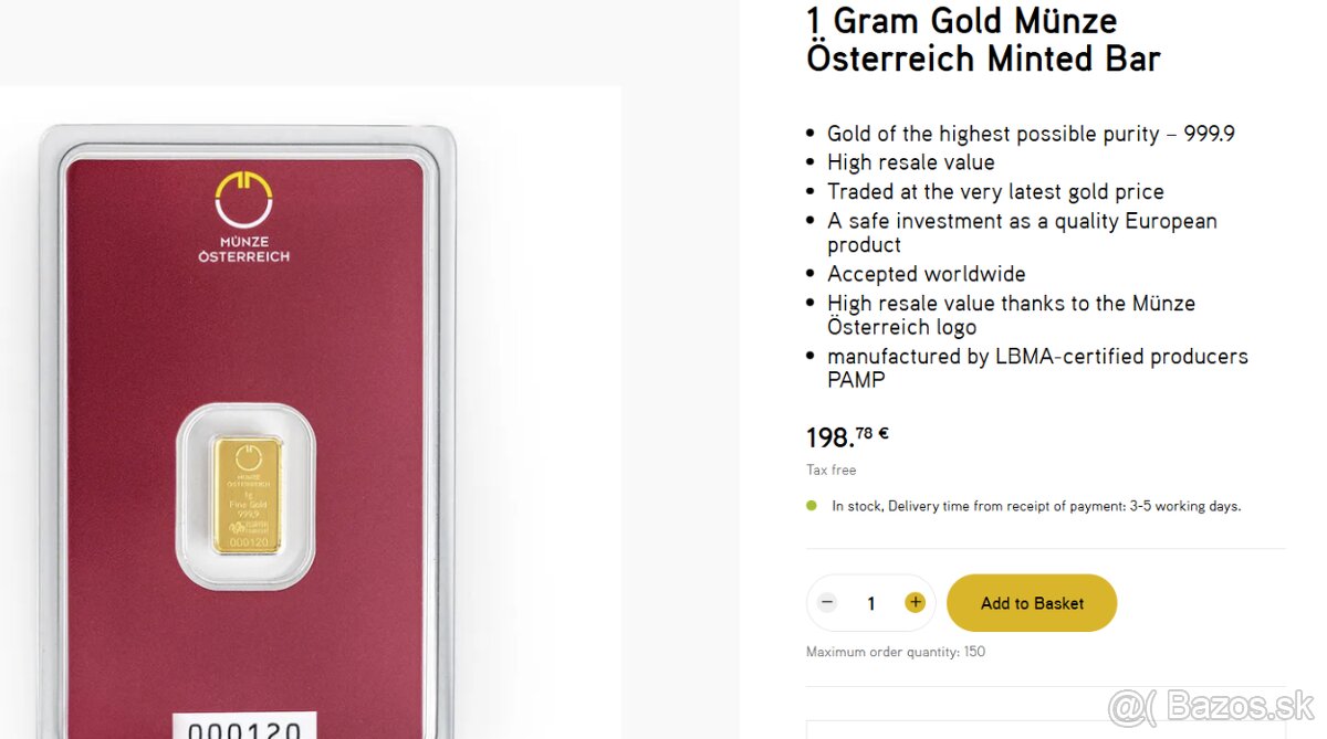 investičné zlato - 5