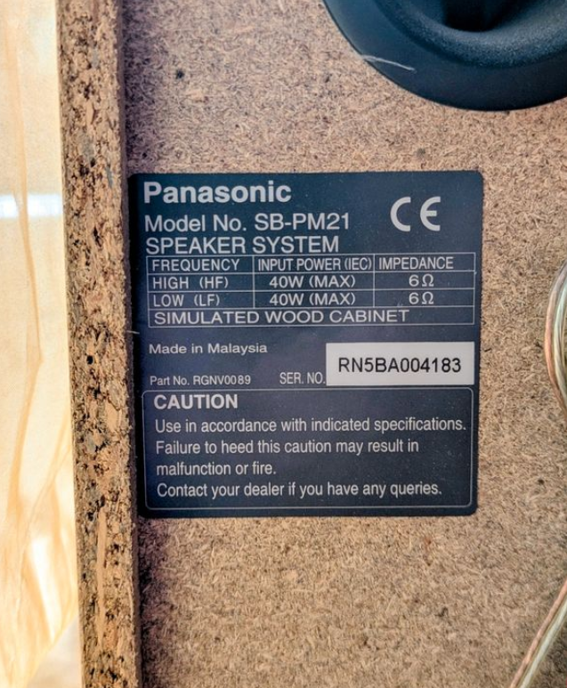 PAnasonic SB-PM21 - 5