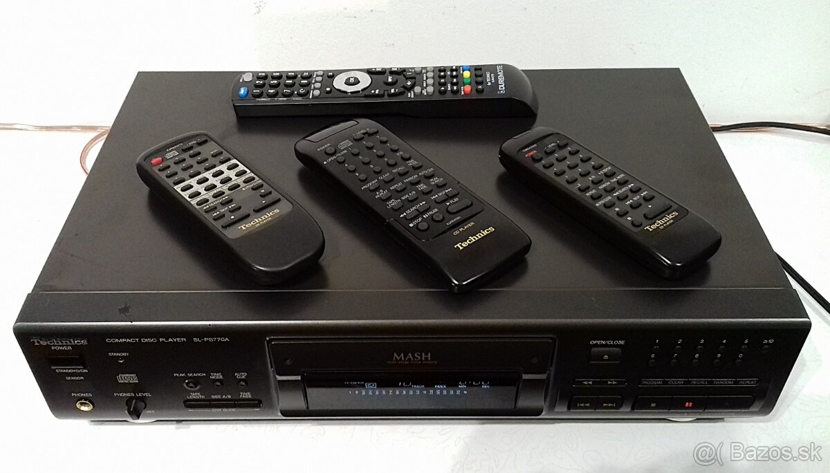 ClassA = CD prehravac TECHNICS SL-PS770 vyroba Germany, AC23 - 5