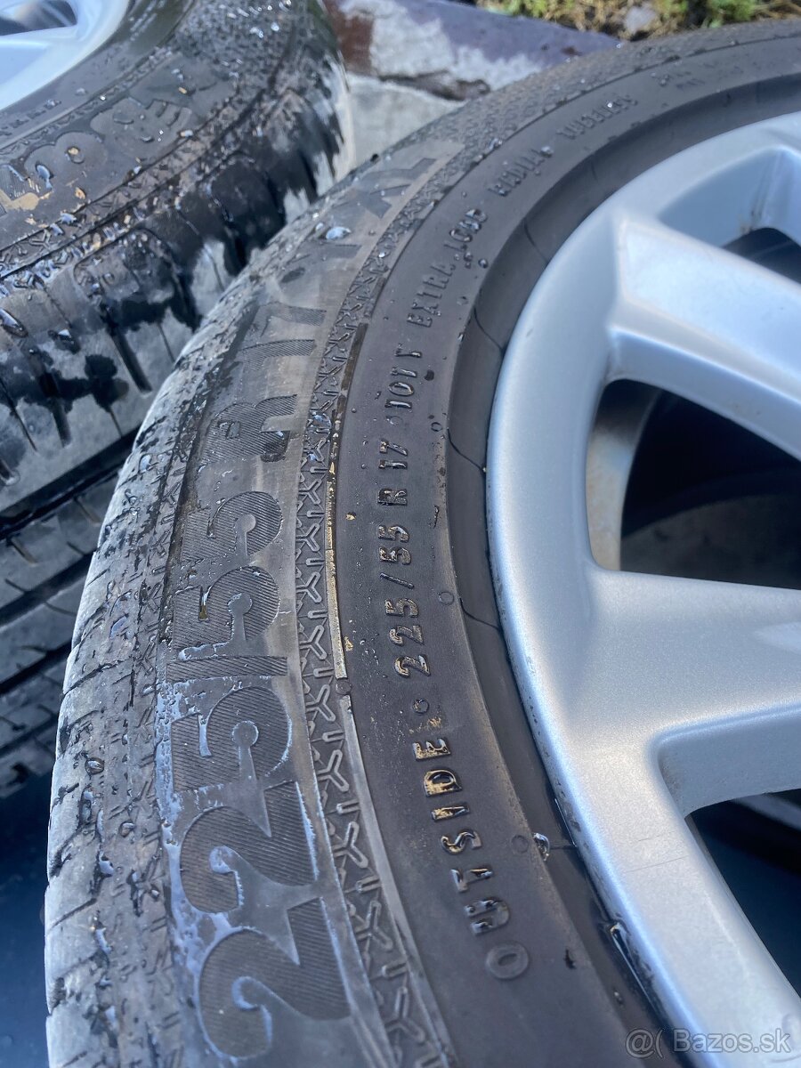 Letná sada 225/55 R17 pre BMW - 5