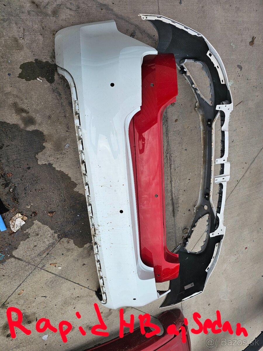 Skoda rapid monte carlo naraznik kridlo spojler podblatnik - 5