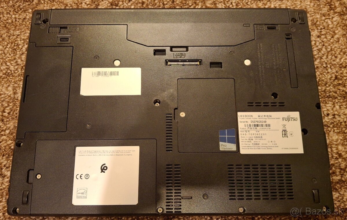 Fujitsu LifeBook E736 + taska a mys - 5