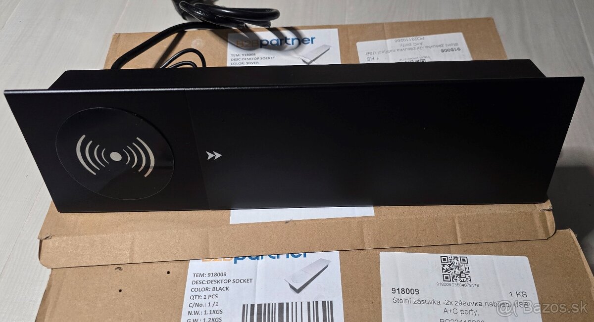 Zásuvkový box - posuvný kryt - 5