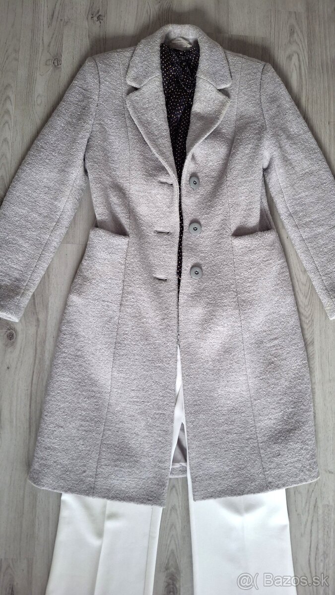 Vlnený kabát slovens.značky Dara fashion veľ. 34 - 36. - 5
