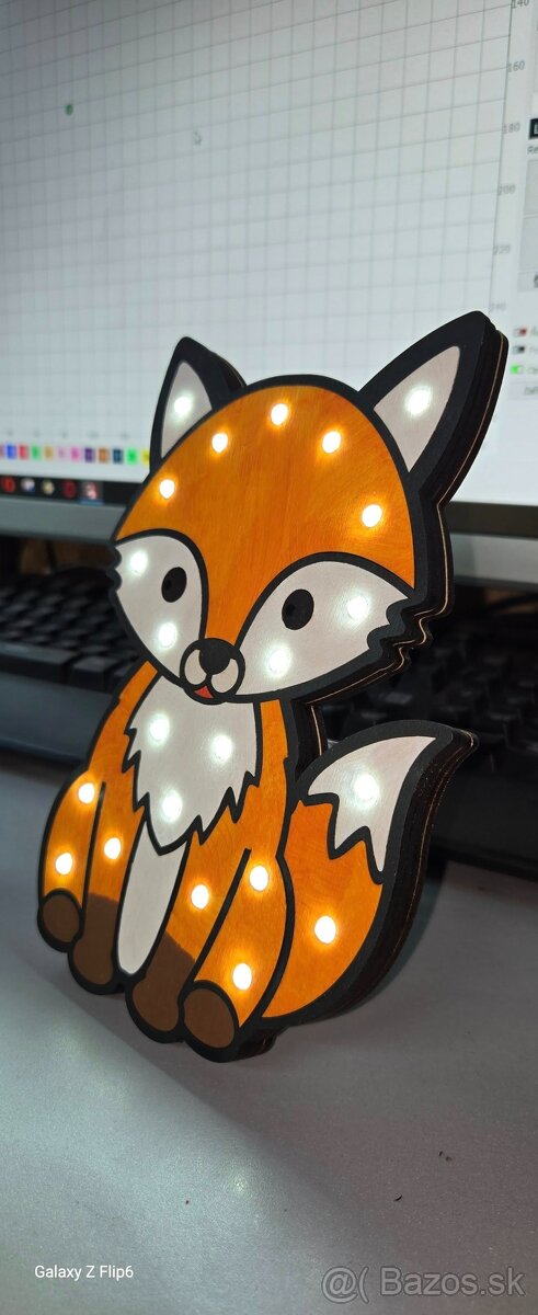 Detska lampicka v tvare oblubeneho zvieratka - 5