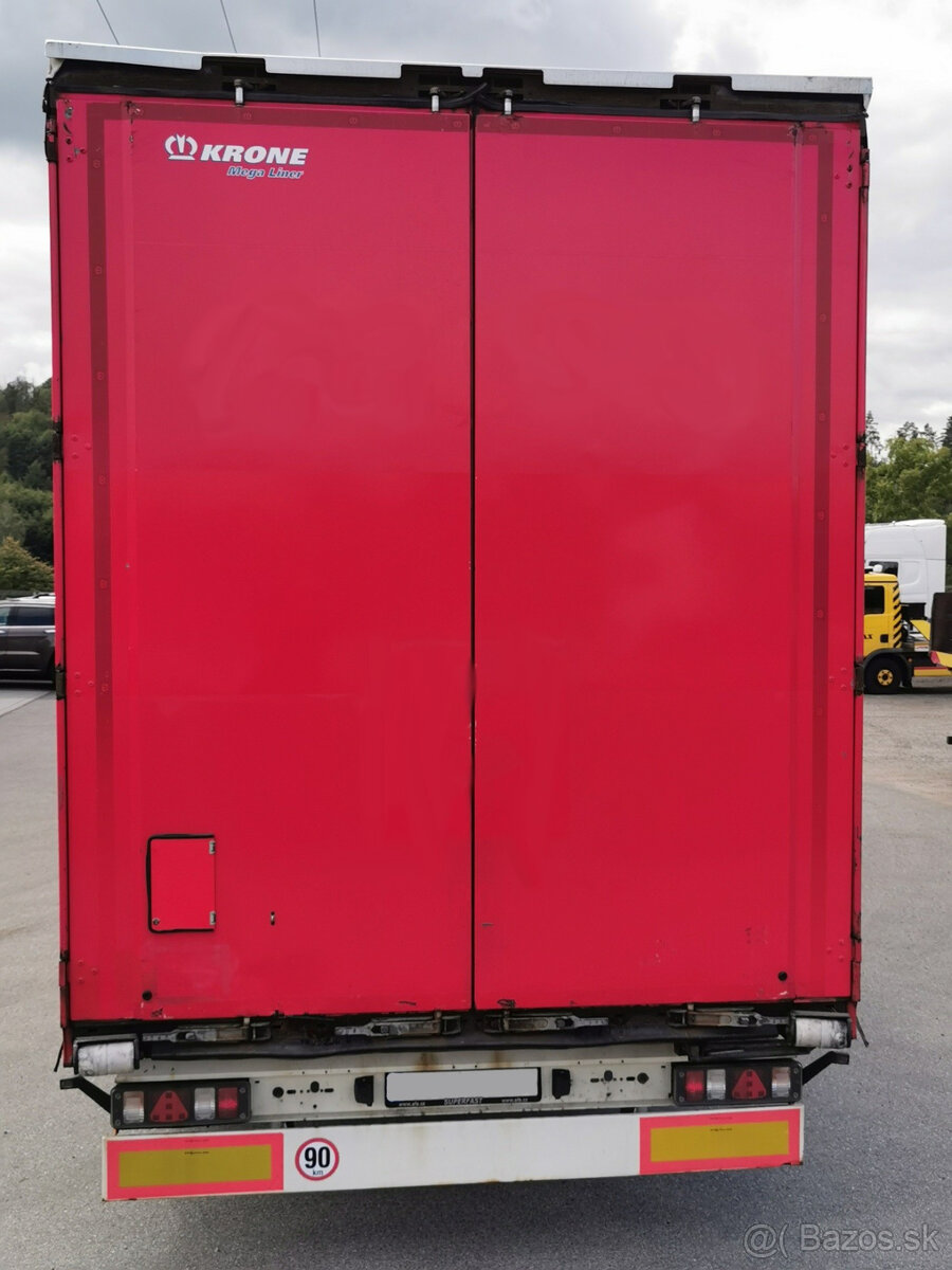 Prodám valníkový návěs KRONE SD low deck - 5