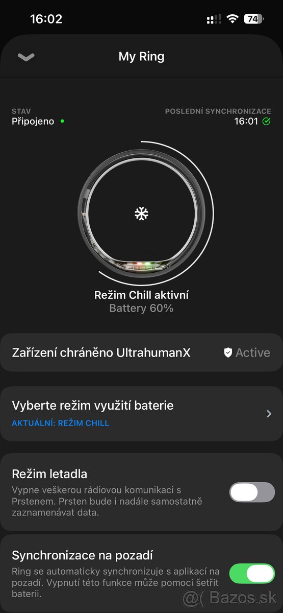 Ultrahuman Ring Air Matt Grey veľ. 10 - 5