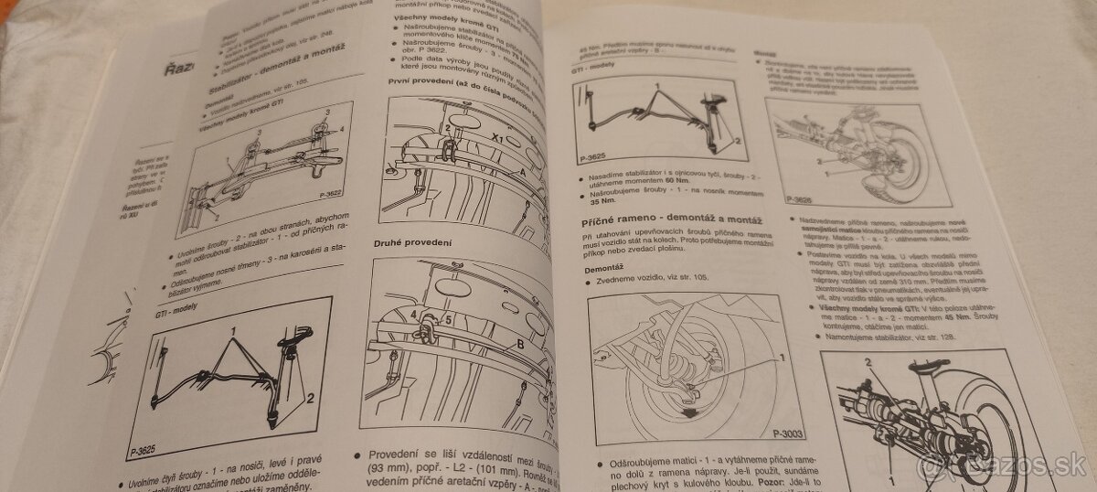 PEUGEOT 205 9/83-2/99 - příručka na opravy a údržbu - manuál - 5