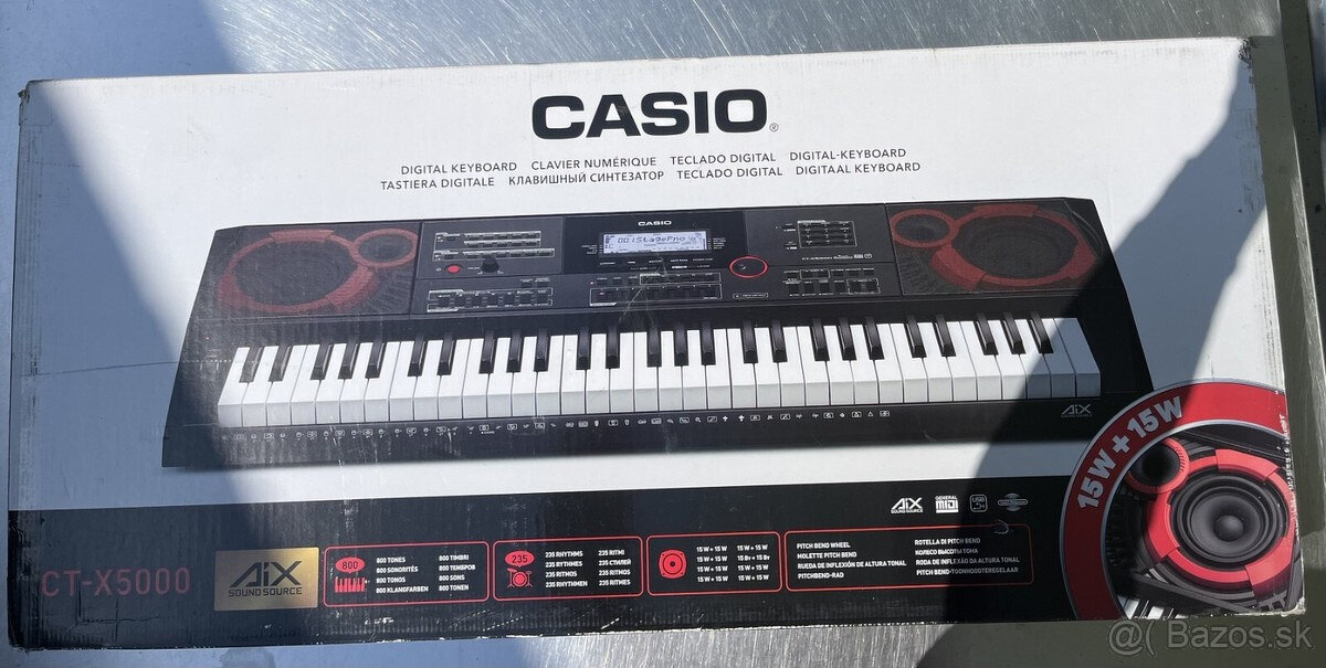 klaves Keyboard Casio CT-X5000 - 5