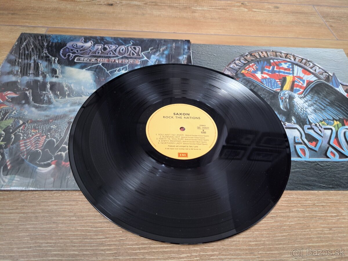 Lp SAXON - Rock The Nations - 5