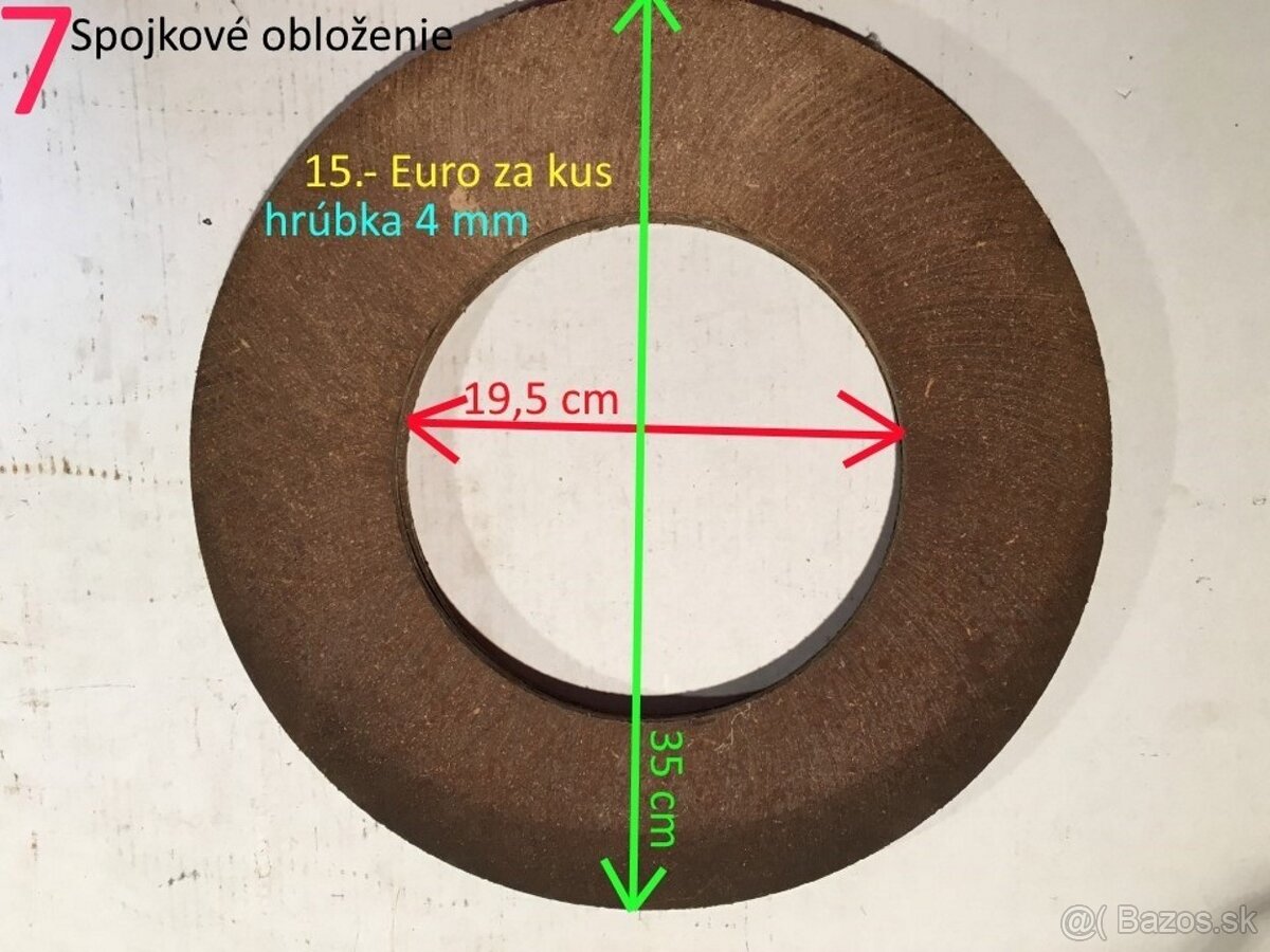Brzdové a spojkové obloženia Tatra - PV3S - Liaz - 5