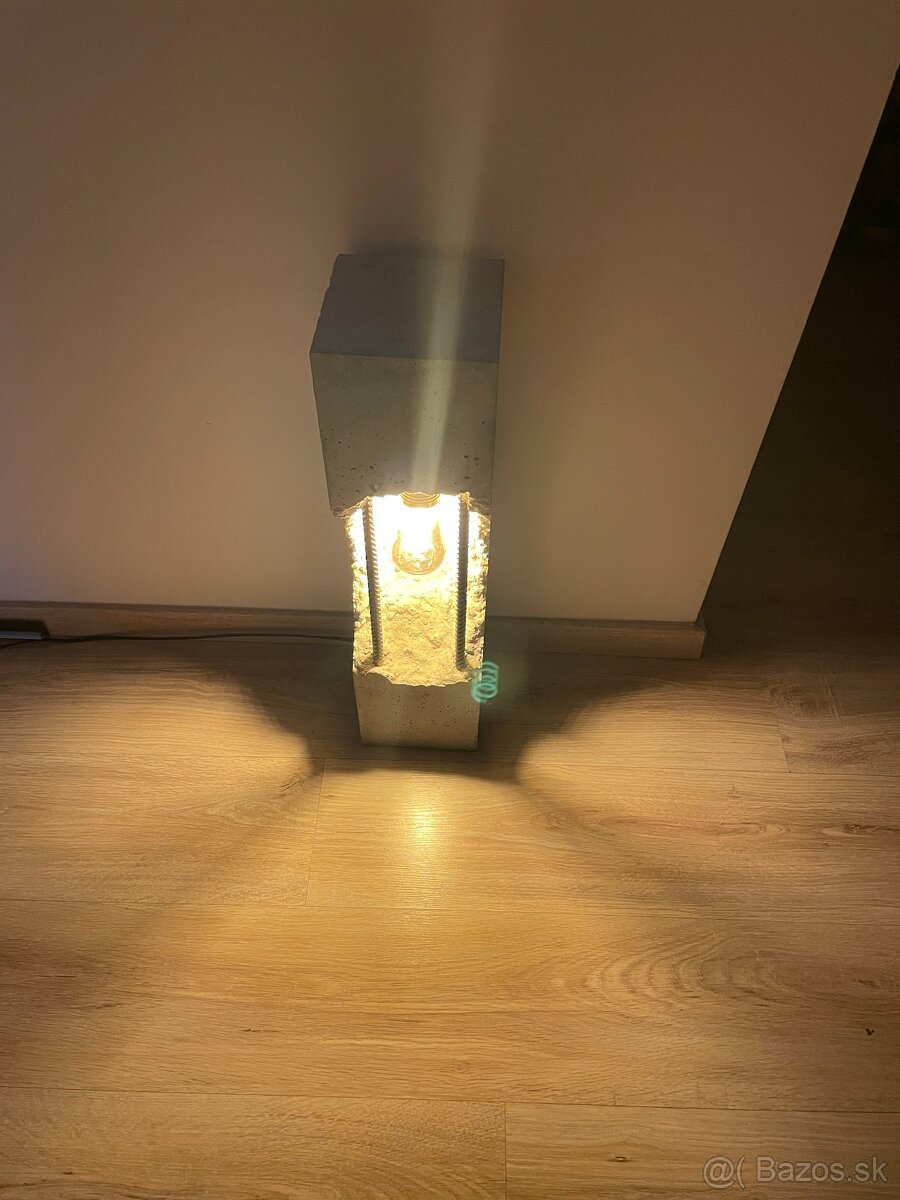 Betónová lampa - 5