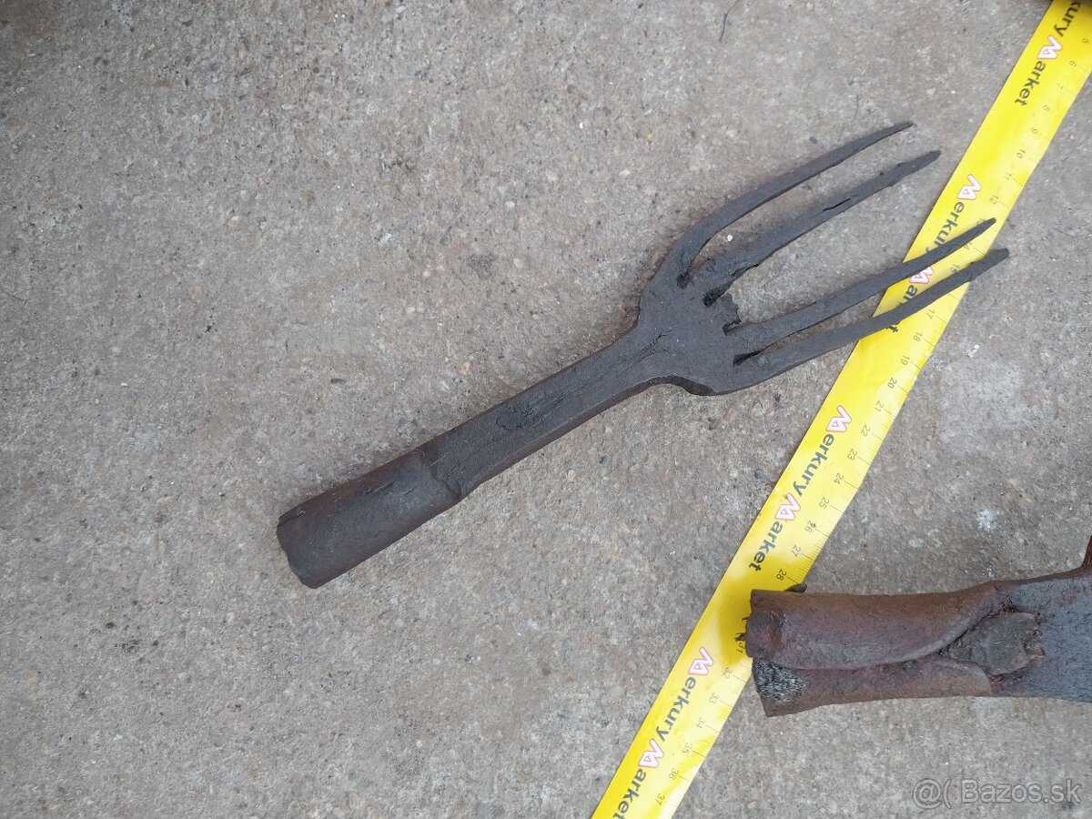 Staré kované vidli - 5